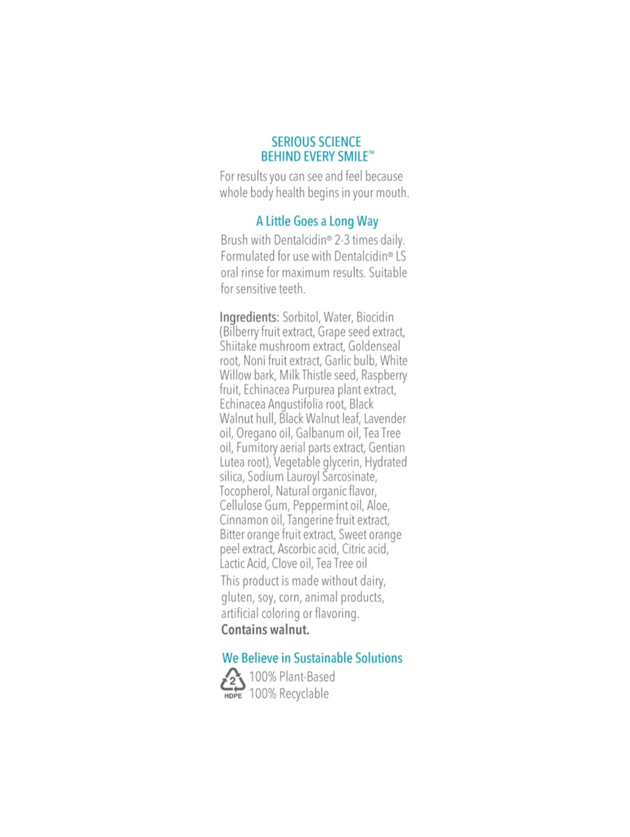 Dentalcidin Oral Microbiome Toothpaste with Biocidin