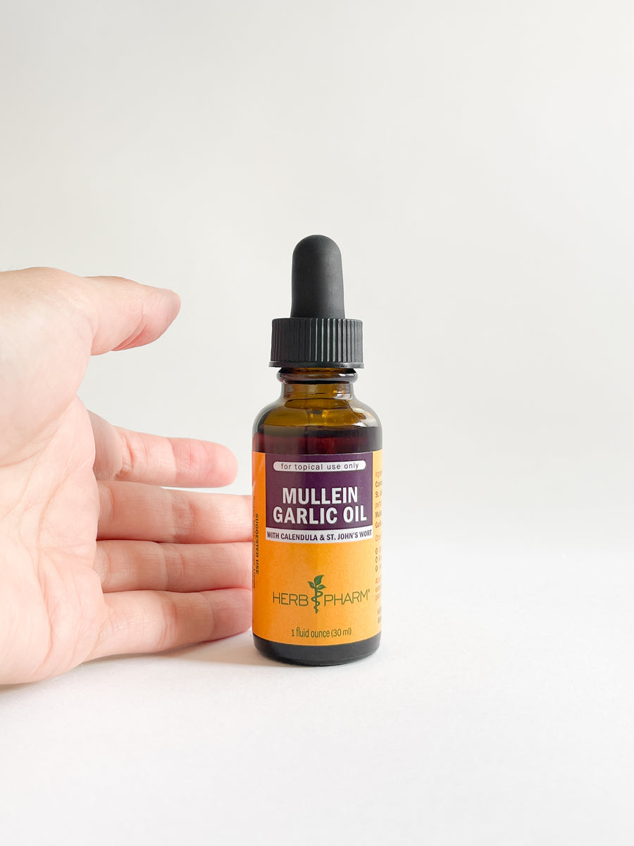 Mullein Garlic Oil